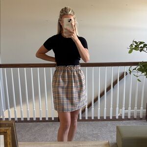 Plaid Skirt